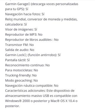 Gps.Navegador Garmin nüvi