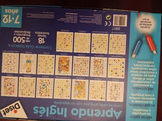 Lector Aprendo inglés juego