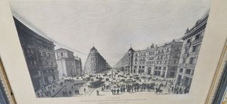 Cuadro Lámina Madrid antigua