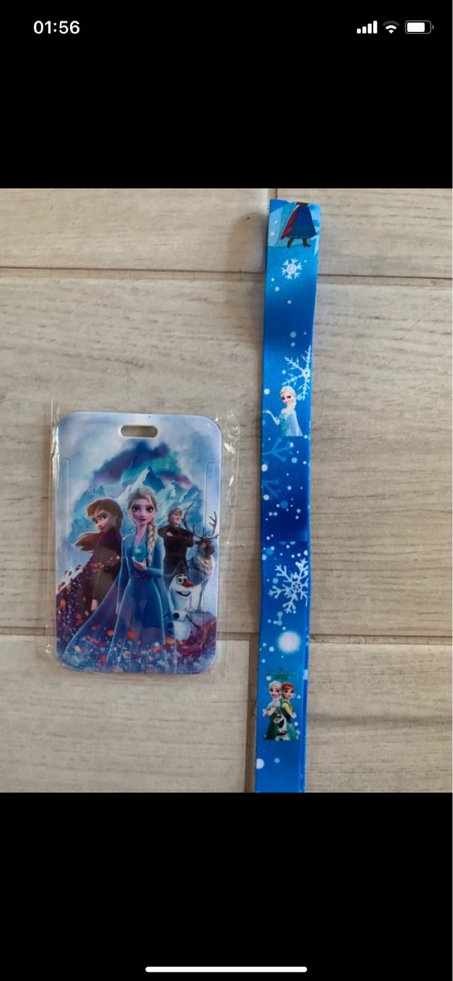 Collana porta badge frozen