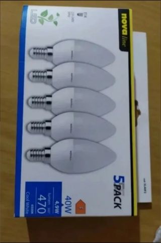 Lotto nuovo 5 lampadine 