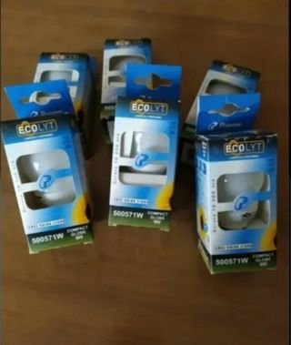 Lotto 6 lampadine accessori nuovi