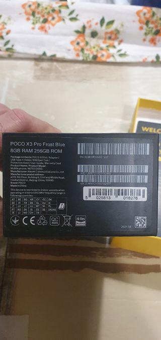 XIAOMI POCO X3 PRO 8GB 256GB BLU