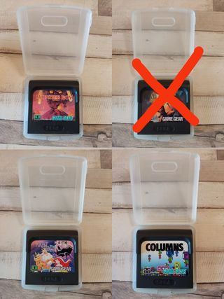 Lote juegos Game Gear VENTA O CAMBIO