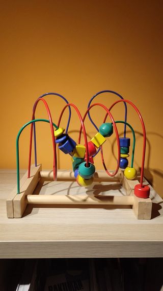 Ábaco, juego de madera