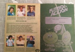 ALBUM FÚTBOL EN ACCIÓN / DANONE 1982