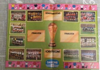 ALBUM FÚTBOL EN ACCIÓN / DANONE 1982