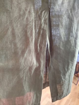 Falda lino - Zara - T. L