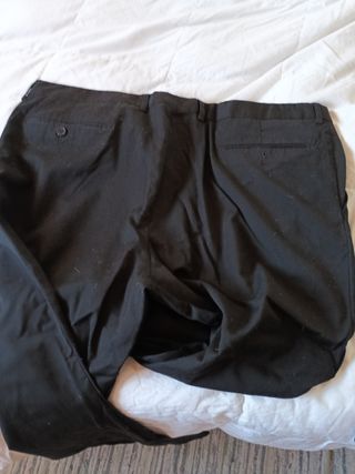 Pantalón de vestir negro, hombre