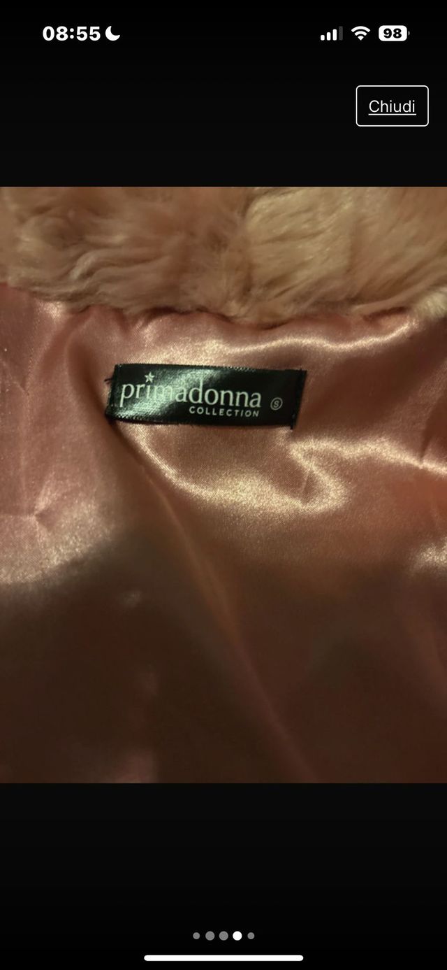 pelliccia rosa primadonna