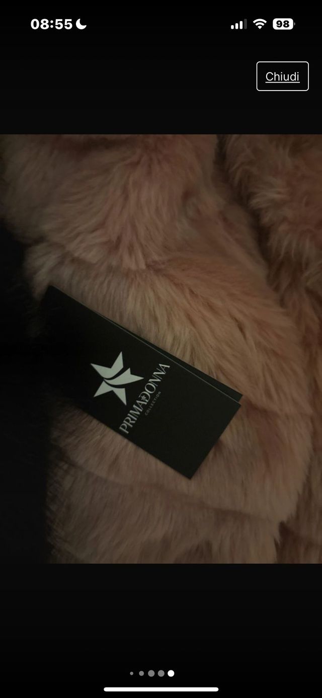 pelliccia rosa primadonna