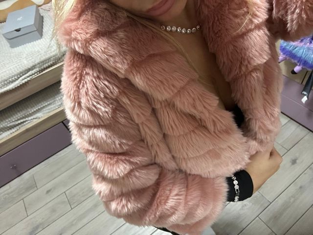 pelliccia rosa primadonna