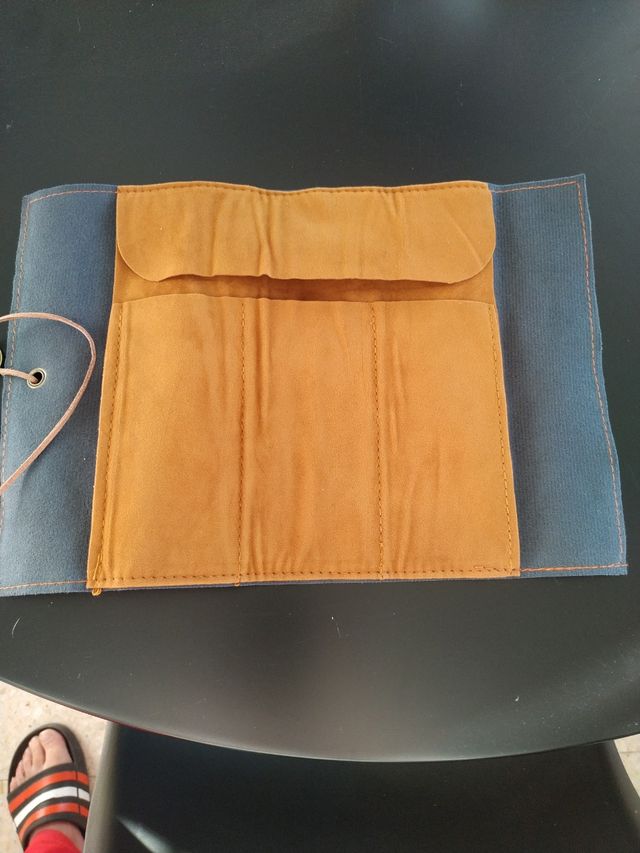 Estuche pinceles ó lápices vintage