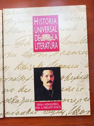 Tres libros de Historia Universal de la Literatura