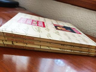 Tres libros de Historia Universal de la Literatura