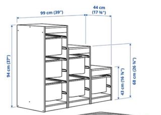 Mueble organizador TROFAST IKEA
