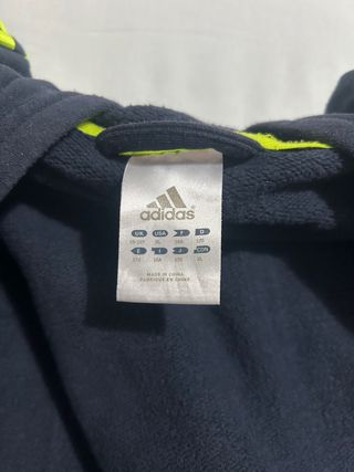 Felpa Adidas blu , taglia M