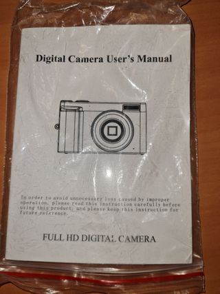 CÁMARA DIGITAL HD FULL COMPACTA FamBrow