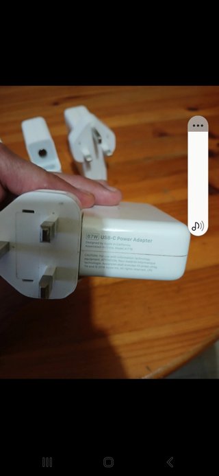 Cargadores adaptadores originales Apple