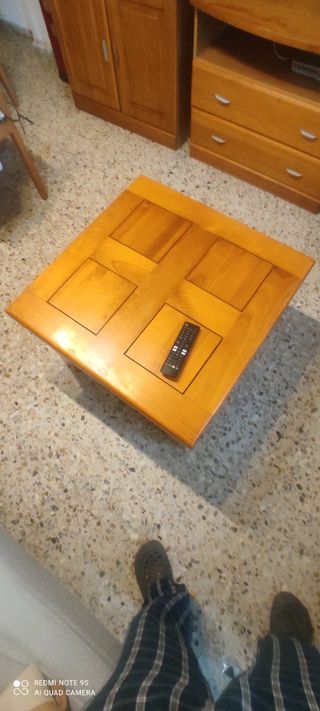 Mesa baja comedor madera
