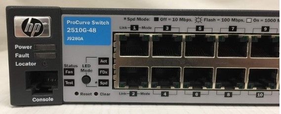 HP SWITCH PROCURVE CONMUTADOR 2510G-48
