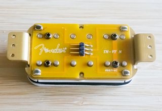 Pastilla doble fender Twin head vintage mástil