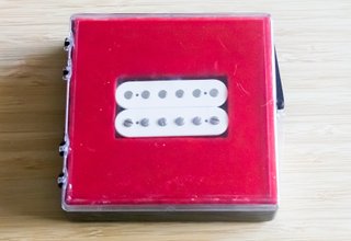 Pastilla doble fender Twin head vintage mástil