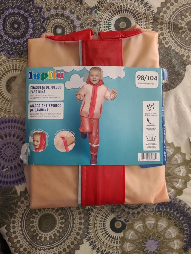 Chaqueta/chubasquero impermeable niña
