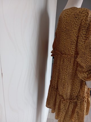 Vestido animal print