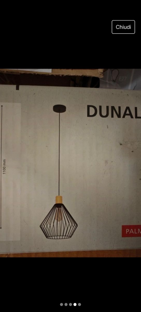Lampadario Dunalux 
