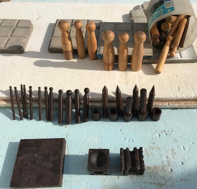 Dado de canales para charnelas joyeria