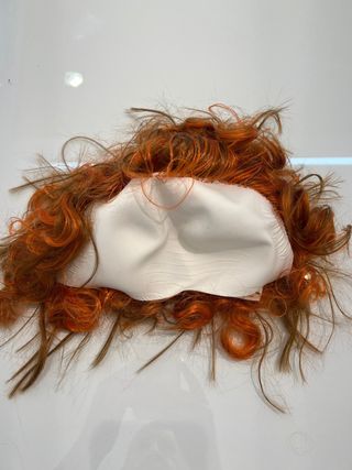 Peluca payaso asesino para niño 5-6 años nueva 