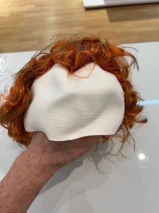 Peluca payaso asesino para niño 5-6 años nueva 