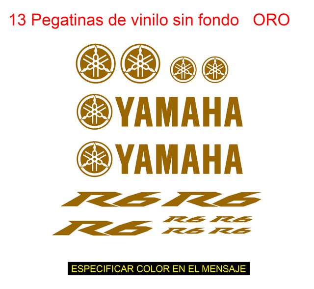 KIT PEGATINAS YAMAHA R6