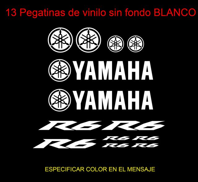 KIT PEGATINAS YAMAHA R6