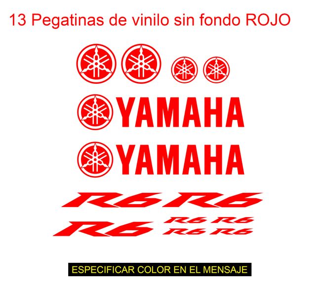 KIT PEGATINAS YAMAHA R6