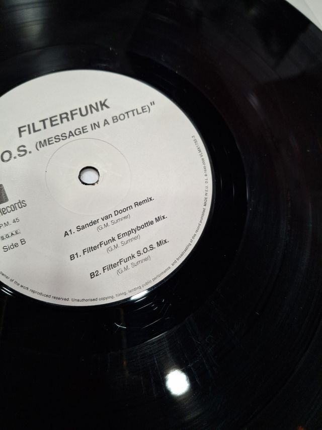 VINILO FILTERFUNK S.O.S
