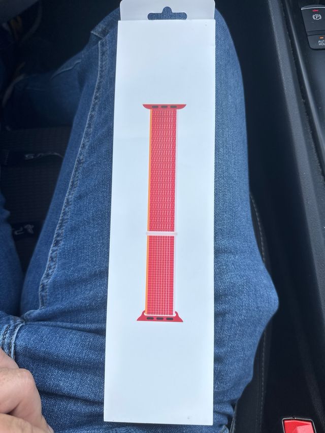 CINTURINO APPLE WATCH RED SPORT LOOP 41mm