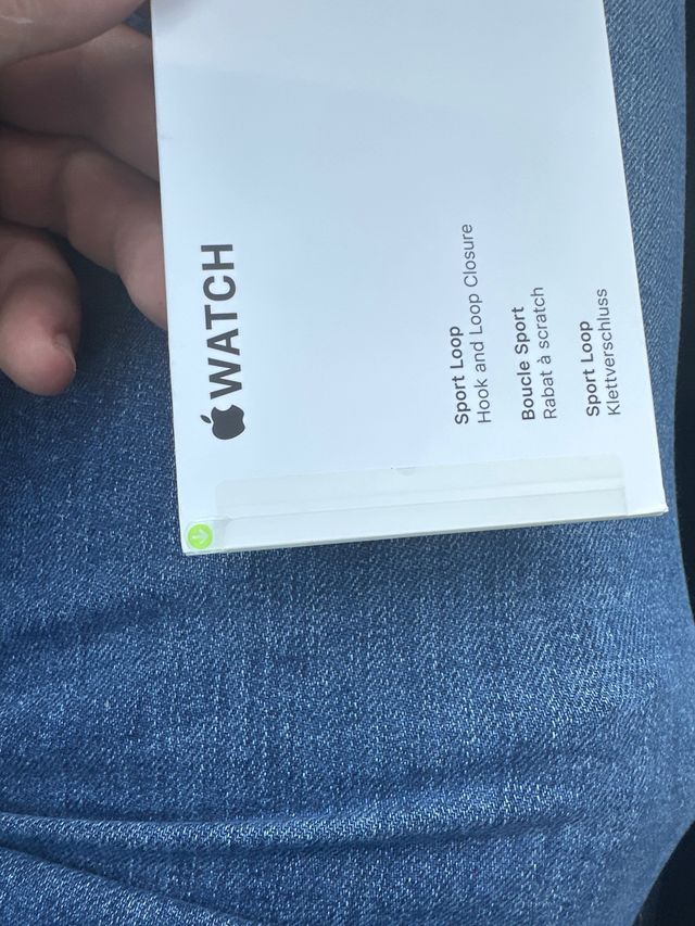 CINTURINO APPLE WATCH RED SPORT LOOP 41mm