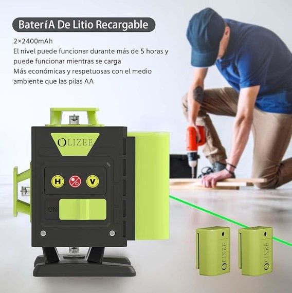 Mini nivel láser autonivelante