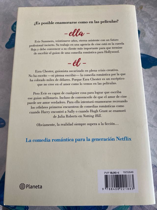 Libro “Un amor de película”