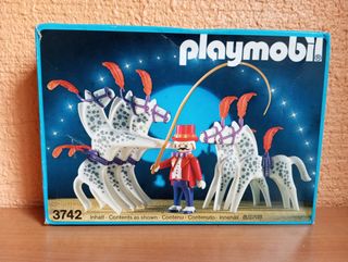 271. Playmobil domador de caballos circo 3742