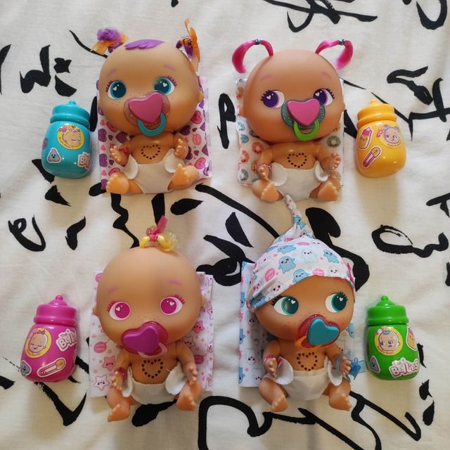 LOTE 4 Bellies + accesorios