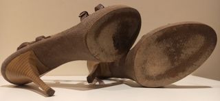 Sandalo marchio Migliorini tacco h. 10cm