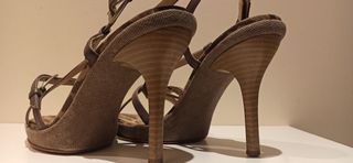 Sandalo marchio Migliorini tacco h. 10cm