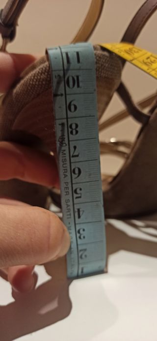 Sandalo marchio Migliorini tacco h. 10cm