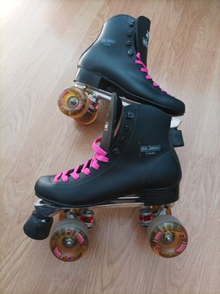 Patines cejudo Tirol con Sancheski.