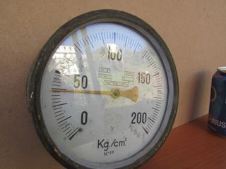 Manómetro antiguo caldera barco bronce cobre