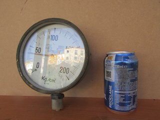 Manómetro antiguo caldera barco bronce cobre