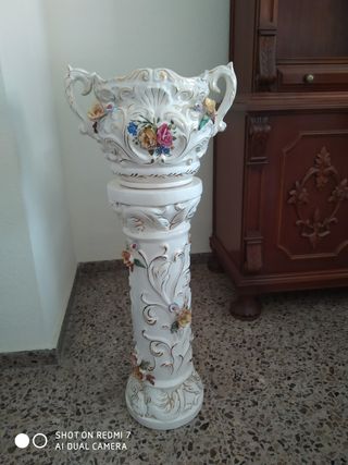 Pedestal porcelana
